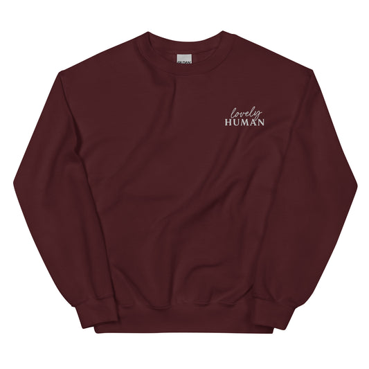 Lovely Humans Club CLASSIC™ *Embroidered* Sweatshirt